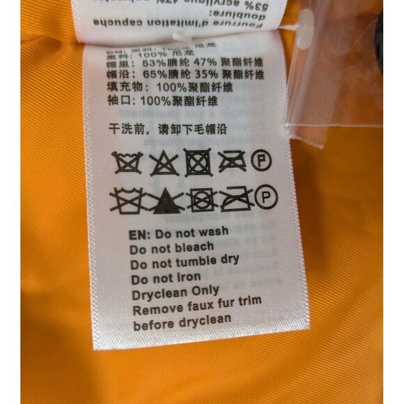 Alpha Industries N-3B Slim Fit Parka Mens XS US Army Jacket Blue MJN31210C1 NEW - Picture 15 of 16